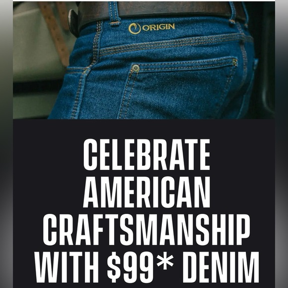 ORIGIN Jean Made in USA - Picture 1 of 13